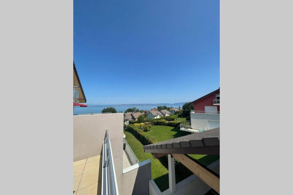 Superbe Appartement Au Calme Avec Vue Sur Le Lac. Évian-les-Bains Buitenkant foto